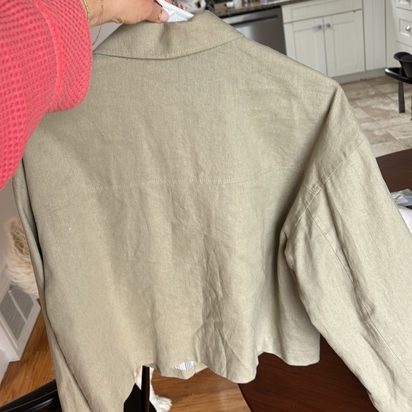 Zara Linen Blazer - Picture 4 of 4